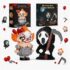 Zerodeko Halloween Kürbis Schale Orange Süßigkeiten Tischdeko 29,5cm