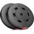 lanpard Keyless Go Schutz Autoschlüssel, Schutz Keyless Hülle, RFID Funkschlüssel Abschirmung, Schlüsseltasche, Schlüsseletui, Schlüsselmäppchen, Car Key Safe, 2er-Pack (Schwarz,S)