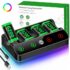 Uwayor LIS1441 Ersatzakku 1800mAh Akku für PS3 Move Motion Controller 2-Pack CECH-ZCM1E CECH-ZCM1U PlayStation Move Motion Controller, 3.7V