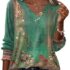 Damen Button-Down Shirts Langarm Kragen Tops Lady Work Office Chiffon Bluse