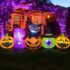 Joomer Orange Halloween Lichterkette Batterie Outdoor Deko 3M 160 LED