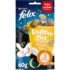 FELIX KnabberMix Strandspaß Katzensnack, Knusper-Leckerlie, 8 x 60g