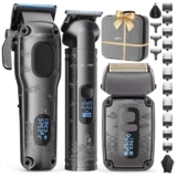 VGRPRO Haarschneidemaschine Profi &Trimmer Set