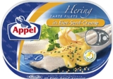 Appel Heringsfilets, zarte Fisch-Filets in Eier-Senf-Creme, MSC zertifiziert, 200g,