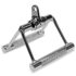 MARSAFIT Home Gym Fitness Rowing T-bar V-bar Pulley Cable Machine Attachments Bicep Curl Tricep Lat pulldown Bar Back Strength Training Handle Grips Lat Pull Down Bar Press Down Exercises (Length 8″)