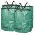 GardenMate 2X 272l Gartensack Laubsack Gartenabfallsack stabil – Gartensäcke für Gartenabfälle – Laubsäcke Rasenschnitt – Grünschnittsäcke faltbar, groß, robust aus Polypropylen-Gewebe 150GSM