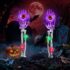 CoolGift Mart Skull Nachtlicht, Silikon-Touch-Control-Lampe. USB-aufladbar mit Timer und Helligkeitsregelung, erzeugt anpassbares Licht für Gaming-Raum, Nachttisch oder Halloween-Dekoration.