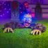 SUNBEAUTY 1000sqft Spinnennetze Halloween Spinnennetz Deko Dehnbare mit 40 Stück Mini Spinnen für Halloween Innen/Außen Party Decor, Garten, Häuser, Tür Fenster, Kamin, Horror Spukhaus, Hof Grusel