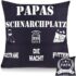 Papa Geschenk 2-teiliges Handtuch Set 100% Baumwolle Bestickt Handtücher