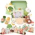 Infantino Flip Advanced 4-in-1 Babytrage, Ergonomisch, Umwandelbar, mit Blickrichtung Nach Innen und Außen, Vorne und Hinten Tragbar für Neugeborene bis Kleinkinder von, Schwarzer & Grauer Leopard