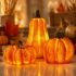 Ninonly Halloween lichterkette 6m 40 LED Kürbis Halloween Deko Lichterkette
