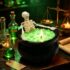 2 Stück Silikonformen Gießformen Halloween Gießformen Silikon DIY Kerzen Formen Silikon Herbst Silikonform Halloween Kerzen Deko Giessformen Totenkopf Silikonform Herbst Kerzenformen Zum Gießen (A+B)
