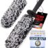 Meguiar’s Supreme Wheel Brush Medium – Felgenbürste – Sichere Felgenreinigung, Dichter Mikrofaserflor, Abgewinkelter Schaft, X1902EU