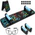 BODY & MIND® Liegestützbrett faltbar – 20in1 Push Up Board mit Bändern