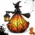 12 Windlicht Tischdeko Halloween Deko Kinder, Gruselige Windlicht zum Halloween Geburtstag Deko Party Dekoration Innen Draußen, Geeignet für Teelichter oder Kerzen