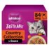 Whiskas Katzenfutter Nassfutter Adult 1+ mit Geflügel in Terrine, 12 Dosen (12 x 400g)