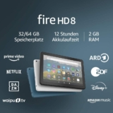🤑Fire HD 8-Tablet, 8-Zoll-HD-Display, 32 GB🤑