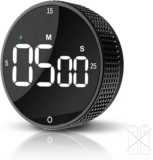 Wiederaufladbarer magnetischer digitaler Küchentimer mit großem LED-Display