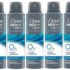 Dove Men+Care advanced Anti-Transpirant Deo Roll-On Clean Comfort schützt 72 Stunden vor Körpergeruch und Schweiß 50 ml 6 Stück