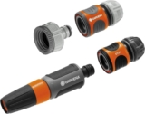 Gardena Grundausstattung mit Anschlussteilen für 13 mm (1/2 Zoll)- und 15 mm (5/8 Zoll)-Schläuche