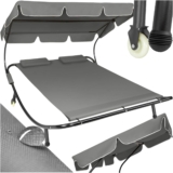 tectake Sonnenliege, Doppelliege,