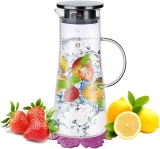 Wasserkaraffe ,BOQO1.5L Glaskaraffe