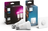 Philips Hue White & Color Ambiance E27 LED Lampe 2-er Pack