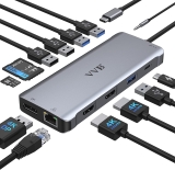 USB C Docking Station Triple Display