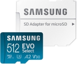 Samsung EVO Select microSD Speicherkarte 512 GB