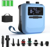 Mojimdo Elektrische SUP Pumpe 20 PSI mit Licht