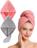 Lumimi 2er-Set Haarturban Kopfhandtuch