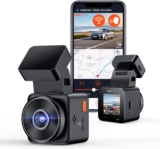 VANTRUE E1 lite Mini Dashcam WiFi vorne 1080P HDR/30fps mit Sprachsteuerung,