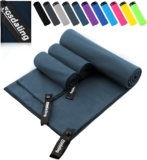 Mikrofaser Handtuch 3er Set – Groß 200×100cm & 2 Klein 80×40cm