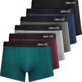 QINCAO Boxershorts Herren 6er Pack