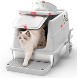 Edelstahl Katzenklo XXL aus V2A – 62 cm