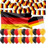 XXL Set Deutschland Deko Wm 2026 Fanartikel wie Fahne
