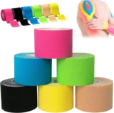 🔥6 Rollen Kinesiologie Tape Set – 5m x 5cm🔥