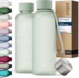 KIVY Trinkflasche 650ml [BPA FREI] Auslaufsicher & Spülmaschinenfest