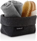 Häkelkorb M aus Kunstfaser