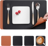 Myir JUN Tischsets Abwaschbar und Untersetzer