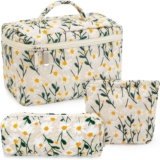 SHEPIN 3er Set Kosmetiktasche Damen Kulturtasche