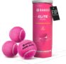 Raquex Elite Pink Padelbälle – 3, 6, 9 oder 120 Bälle – für alle Platzflächen – FIP-Spezifikation