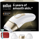 Braun IPL Geräte Haarentfernung Silk·expert Pro 5, PL5321, Weiß/Gold