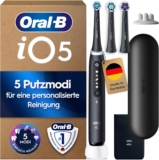 Oral-B iO Series 5 Elektrische Zahnbürste, Schwarz