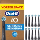 Oral-B iO Aufsteckbürsten Ultimative Reinigung, Schwarz, 10 Stück