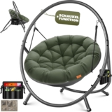 KESSER® Hängesessel mit Gestell Bali Hängeschaukel Hängestuhl bis 150kg
