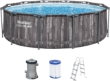 Bestway Steel Pro MAX Frame Pool-Set mit Filterpumpe Ø 366 x 100 cm