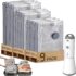 Vitafit 15kg Küchenwaage Digital Genauigkeit 1g, Große Plattform 215x180mm