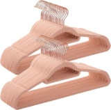 SONGMICS Kleiderbügel Samt, 50er Set