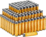 Amazon Basics AAA-Alkali-Hochleistungsbatterien, 1,5V 100Stück